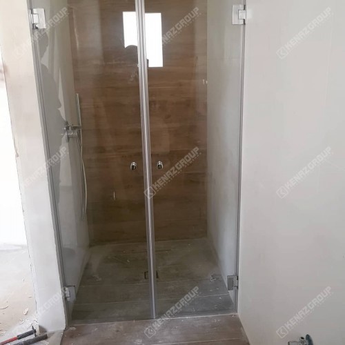 Душевая распашная двухстворчатая дверь K103 | Kenazgroup.pro