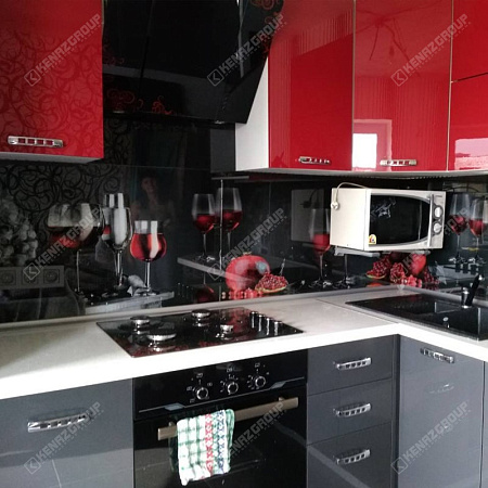 Фото - Скинали из стекла на заказ  от KenazGroup.pro