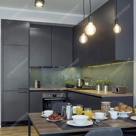Фото - Скинали из стекла на заказ в кухню  от KenazGroup.pro