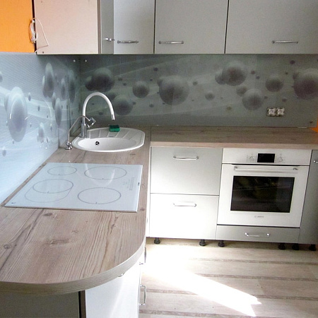 Фото - Скинали из стекла с абстрактным рисунком  от KenazGroup.pro