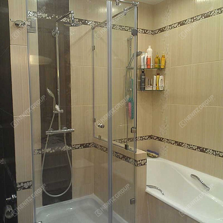Фото - Душевая кабина примыкает к ванне от KenazGroup.pro
