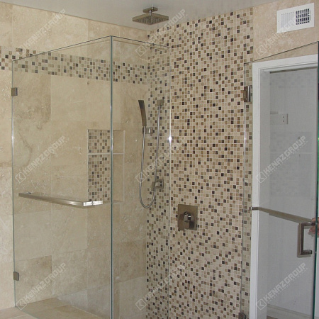 Фото - Душевая угловая на заказ от KenazGroup.pro