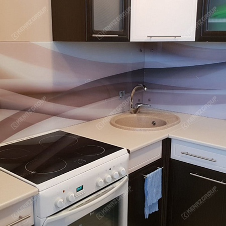 Фото - Скинали из стекла с абстрактным рисунком  от KenazGroup.pro