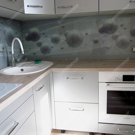 Фото - Скинали из стекла с абстрактным рисунком  от KenazGroup.pro