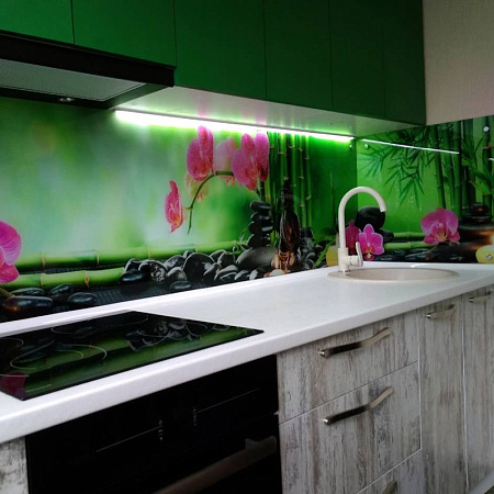 Фото - Скинали из стекла на заказ  от KenazGroup.pro