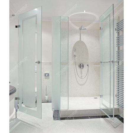 Фото - Душевая линейная эксклюзивная с рисунком от KenazGroup.pro