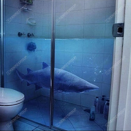 Фото - Душевая линейная по индивидуальному проекту от KenazGroup.pro