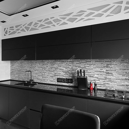 Фото - Скинали из стекла с абстрактным изображением  от KenazGroup.pro