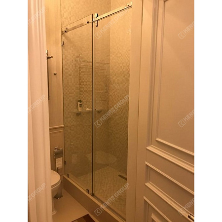 Фото - Душевая линейная с раздвижной дверью из стекла от KenazGroup.pro