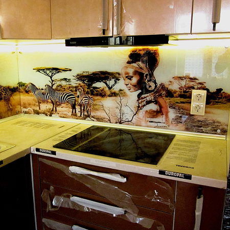 Фото - Скинали из стекла с изображением животных  от KenazGroup.pro