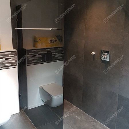 Фото - Душевая открытая с затемненным стеклом от KenazGroup.pro