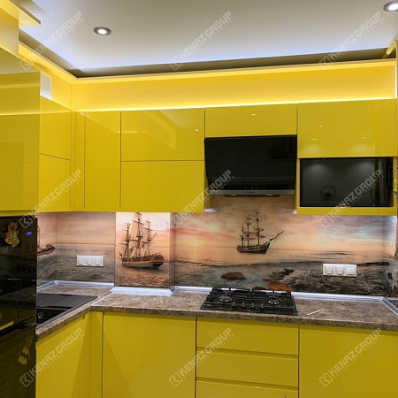Фото - Скинали "Морской вояж" с потайным шкафом от KenazGroup.pro
