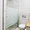 Фото - Душевая линейная перегородка с рисунком от KenazGroup.pro