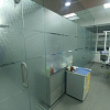 Фото - Перегородка цельностеклянная с нанесением рисунка  от KenazGroup.pro