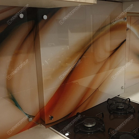 Фото - Скинали из стекла с абстрактным рисунком  от KenazGroup.pro