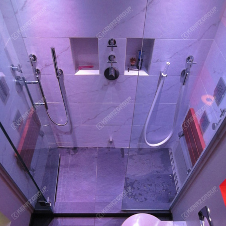 Фото - Душевая в нишу в ванную комнату от KenazGroup.pro