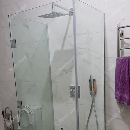 Фото - Душевая п-образная в ванную от KenazGroup.pro