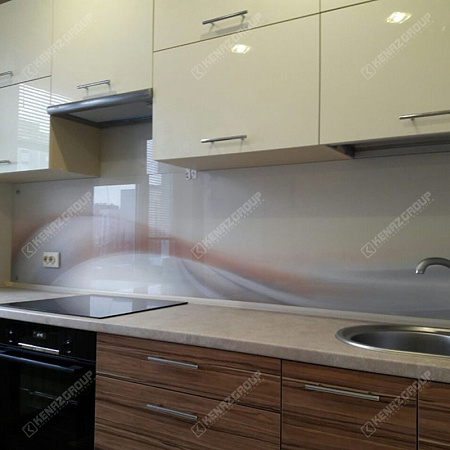 Фото - Скинали из стекла с абстрактным рисунком  от KenazGroup.pro