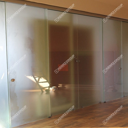 Фото - Перегородка из матового закаленного стекла  от KenazGroup.pro