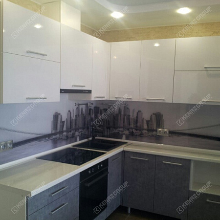 Фото - Скинали из стекла с изображением города  от KenazGroup.pro