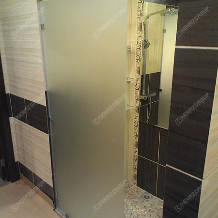 Фото - Душевая открытая из матового стекла от KenazGroup.pro