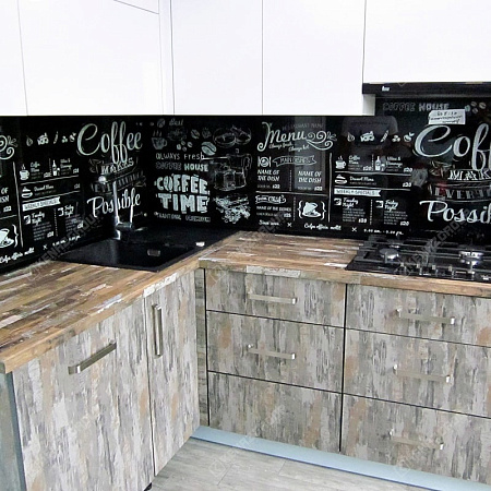 Фото - Скинали из стекла на заказ  от KenazGroup.pro