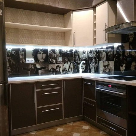 Фото - Скинали из стекла в кухню  от KenazGroup.pro