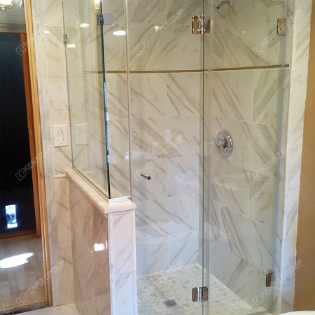 Фото - Душевая угловая на бортике от KenazGroup.pro