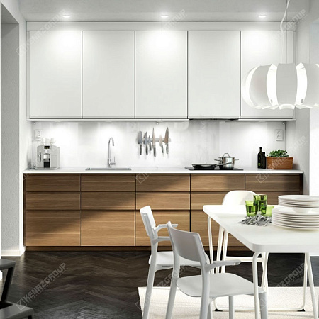 Фото - Скинали из стекла белого цвета  от KenazGroup.pro