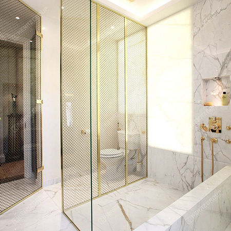 Фото - Душевая перегородка по индивидуальному проекту от KenazGroup.pro