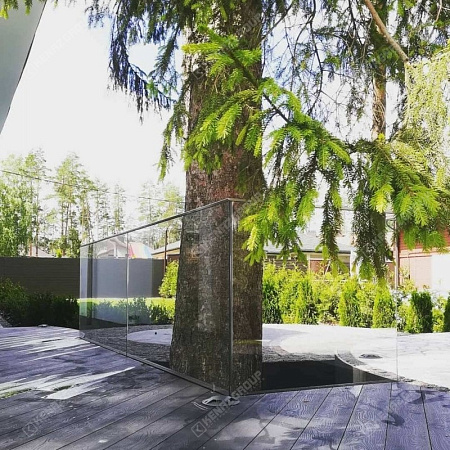 Фото - Ограждение террасы в профиле от KenazGroup.pro