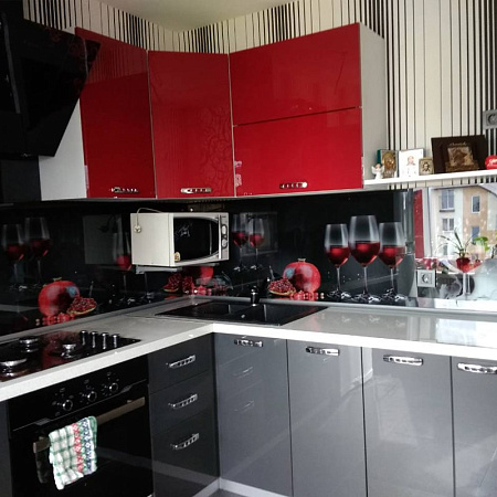 Фото - Скинали из стекла на заказ  от KenazGroup.pro